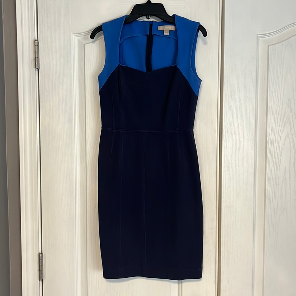 Two tone blue Banana Republic Dress
